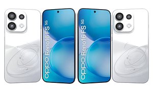 3D Oppo Reno 16 FS 5G White