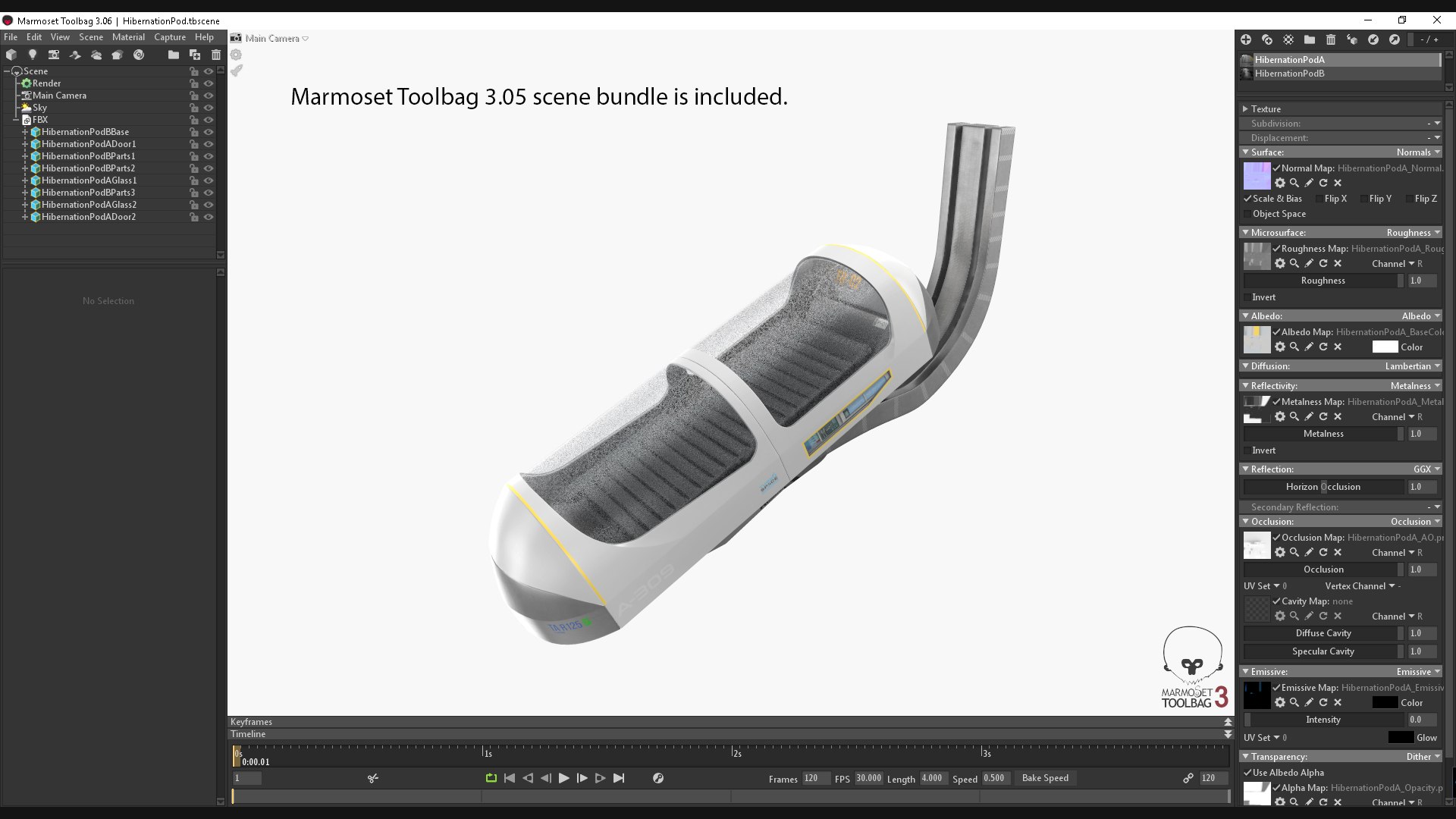 hibernation pod - pbr 3D model https://p.turbosquid.com/ts-thumb/1P/3FPy0d/JzEDABUZ/mt3/jpg/1548231099/1920x1080/fit_q87/697fe526ce57f351d986b368f1a9e4df1649d06e/mt3.jpg