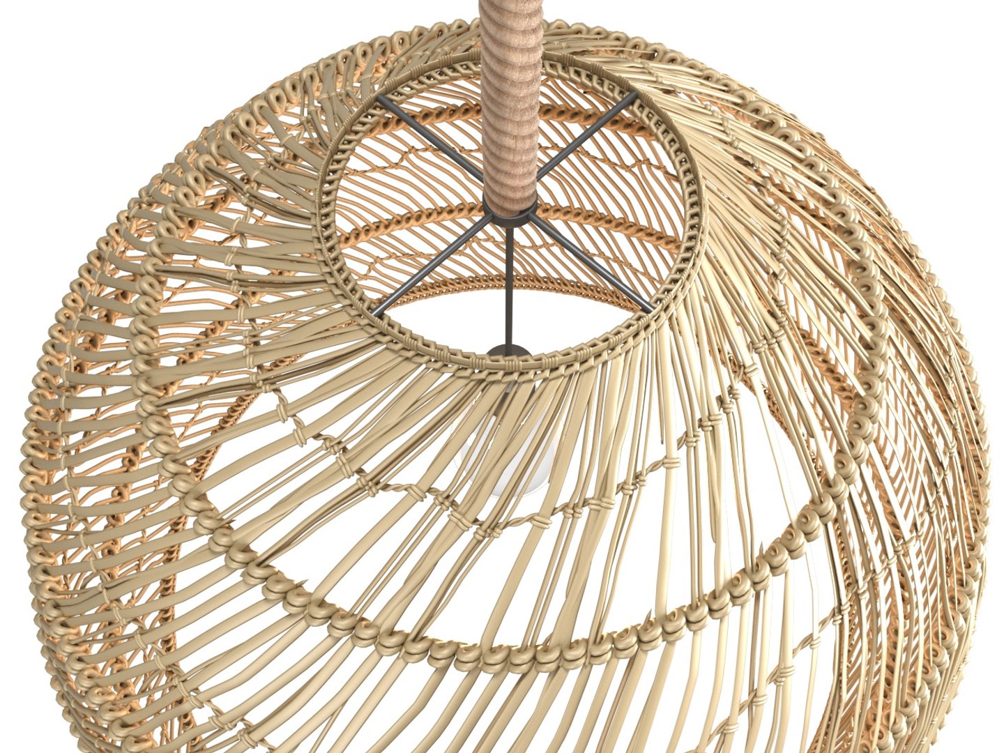 Lamp Rattan 3D - TurboSquid 1338860