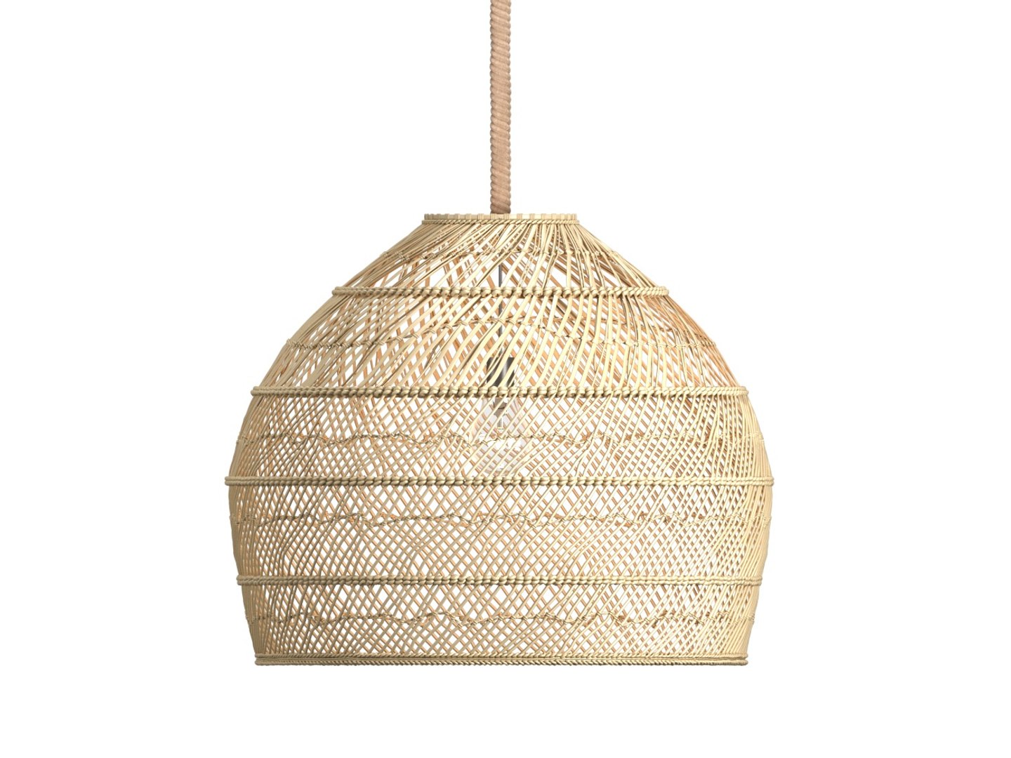 Lamp Rattan 3D - TurboSquid 1338860