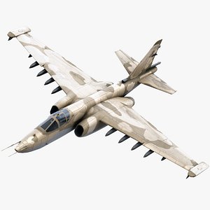 スホーイSu-25フロッグフット3Dモデル - TurboSquid 892810