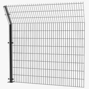 3D model Mesh Fence