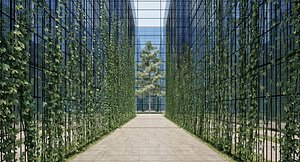 3D vertical garden