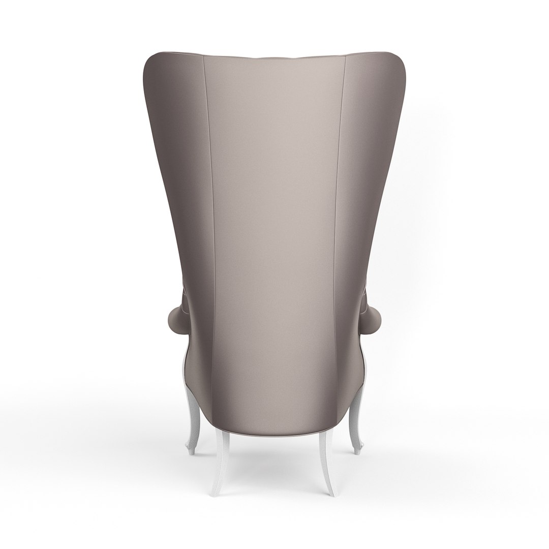 3D High-back Chair Christopher Model - TurboSquid 1338777