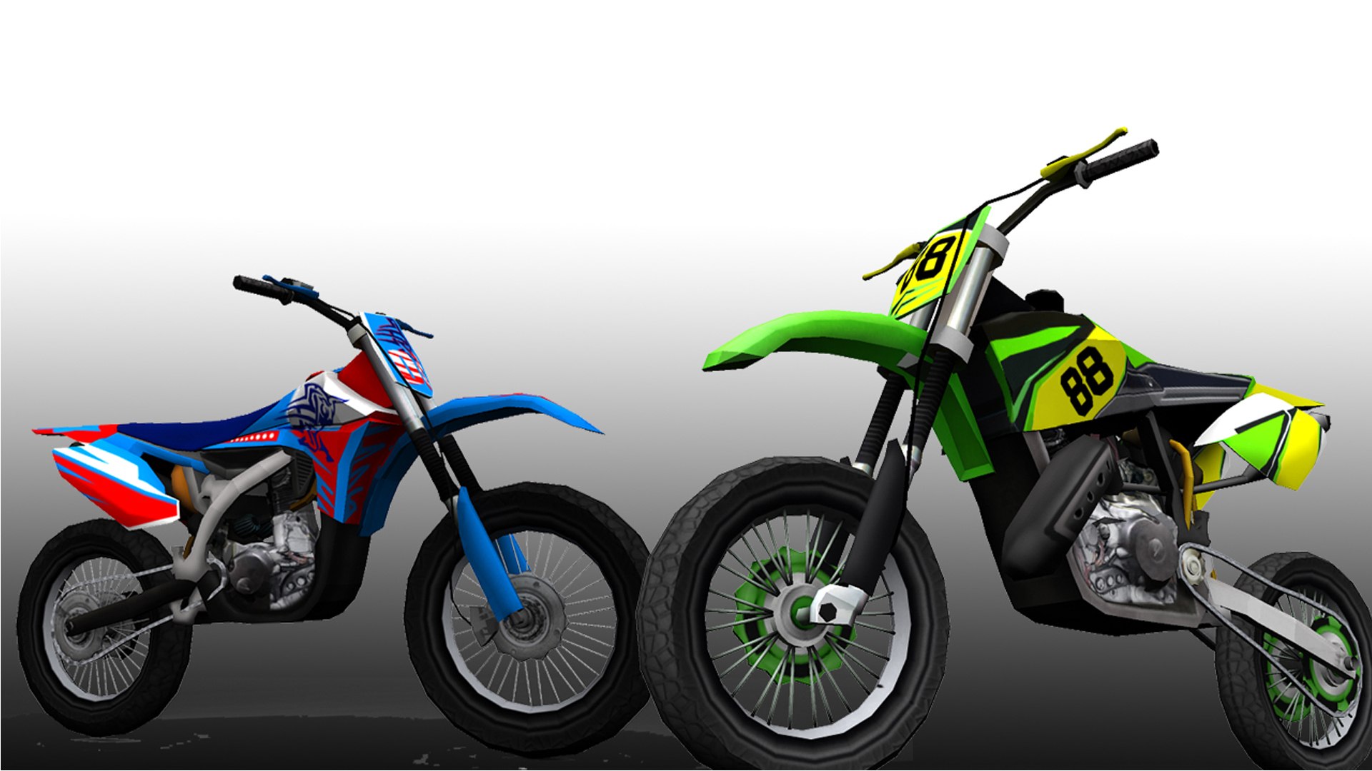 3d dirt bike builder