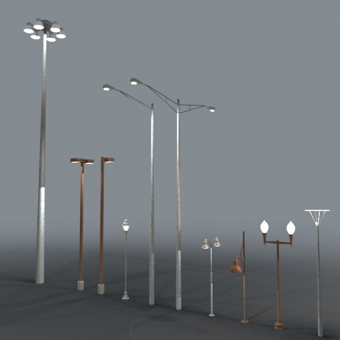 Street light 3d on sale