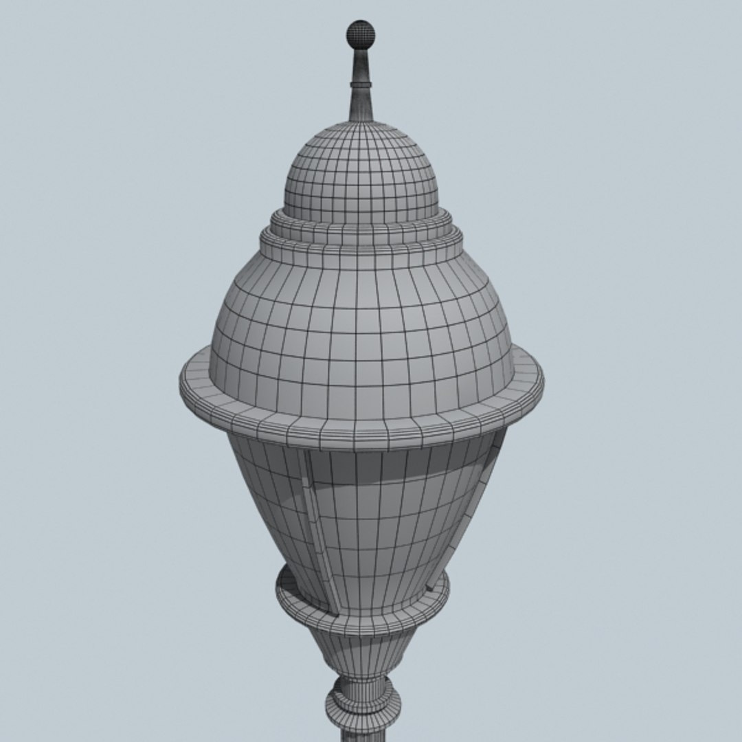 3d Street Lights Model