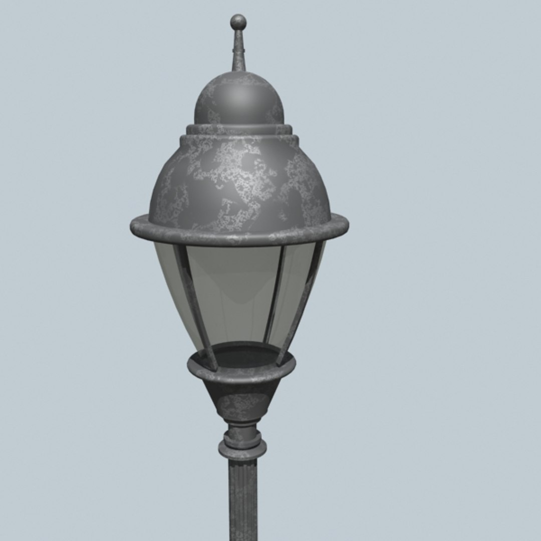 3d Street Lights Model