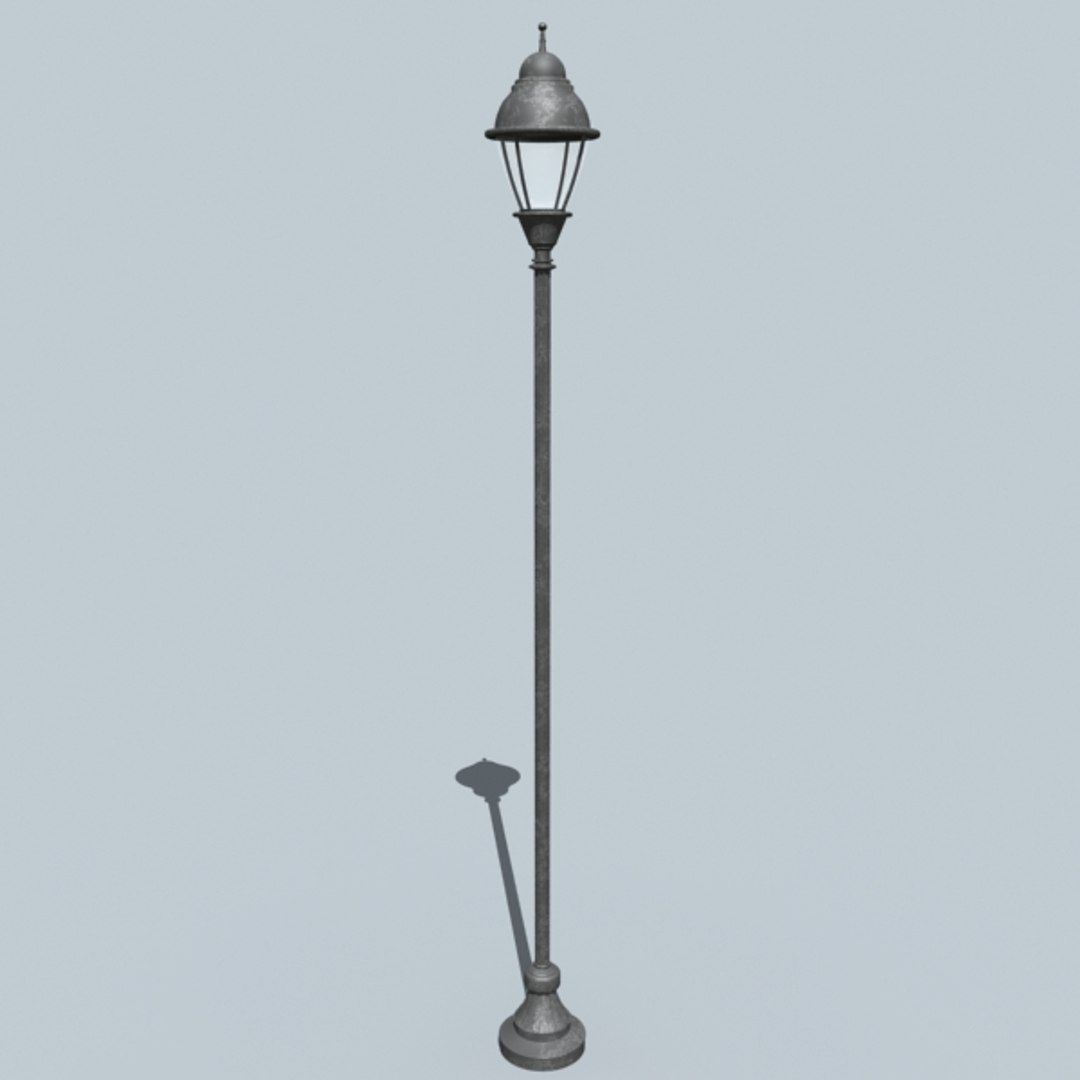 3d Street Lights Model