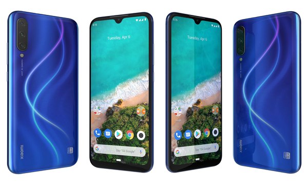 3D Xiaomi Mi A3 Not just Blue