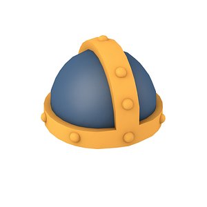Cartoon viking helmet