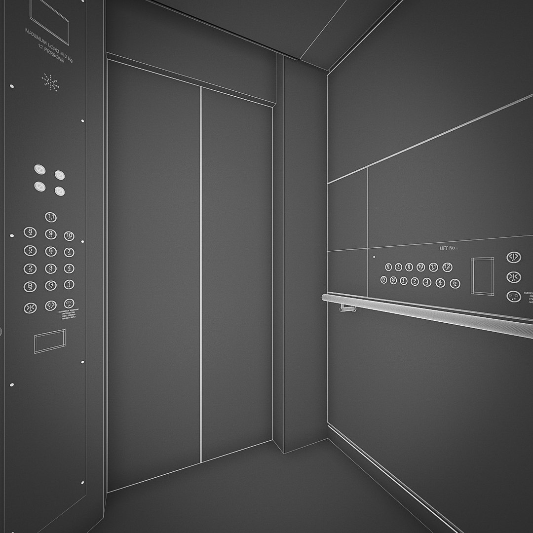 3D OTIS Elevators Collection 12 Pack TurboSquid 1751387