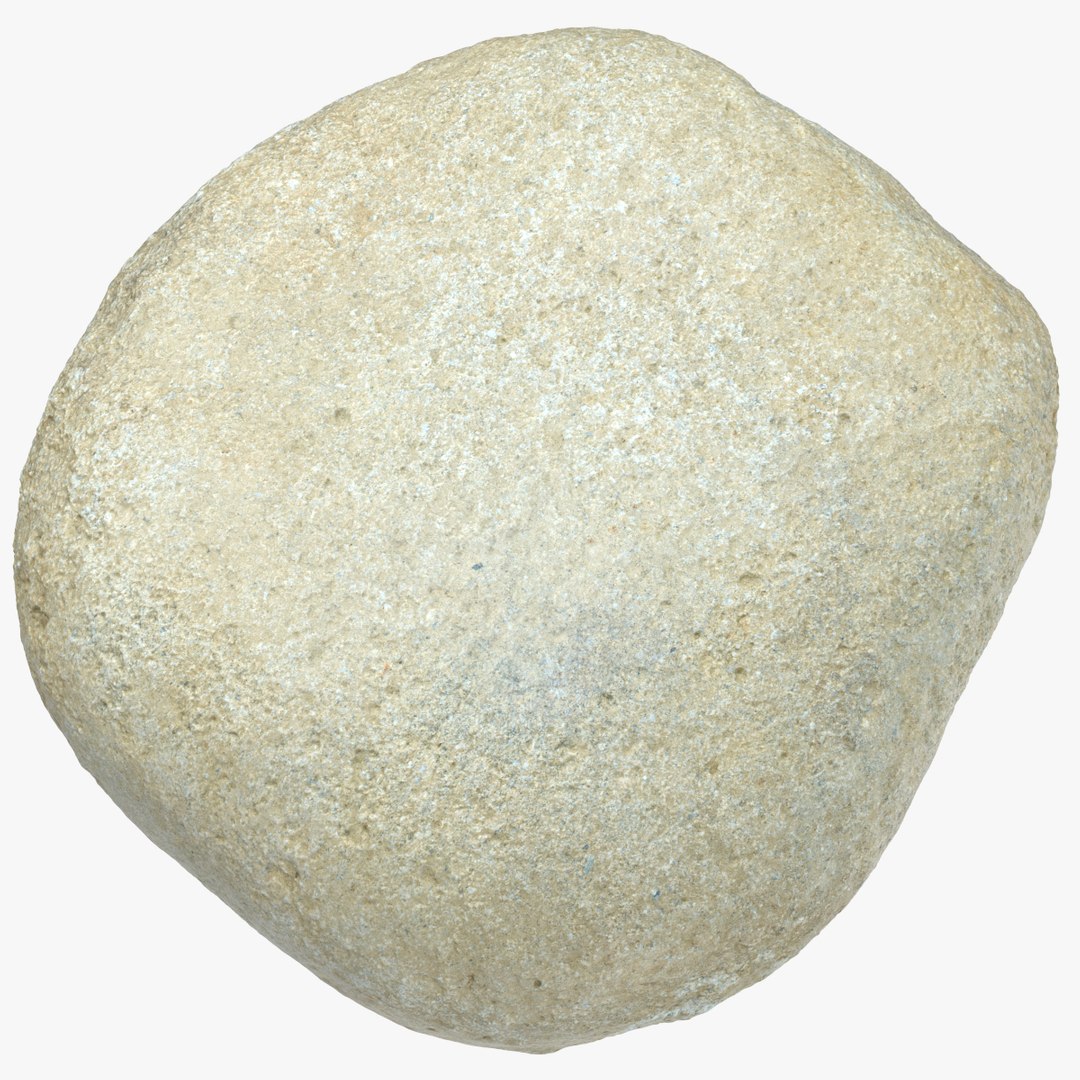 4 smooth river rocks model - TurboSquid 1518357