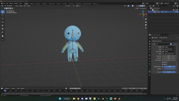 Game Ready Rigged High Poly Model Modelo 3D - TurboSquid 2031698