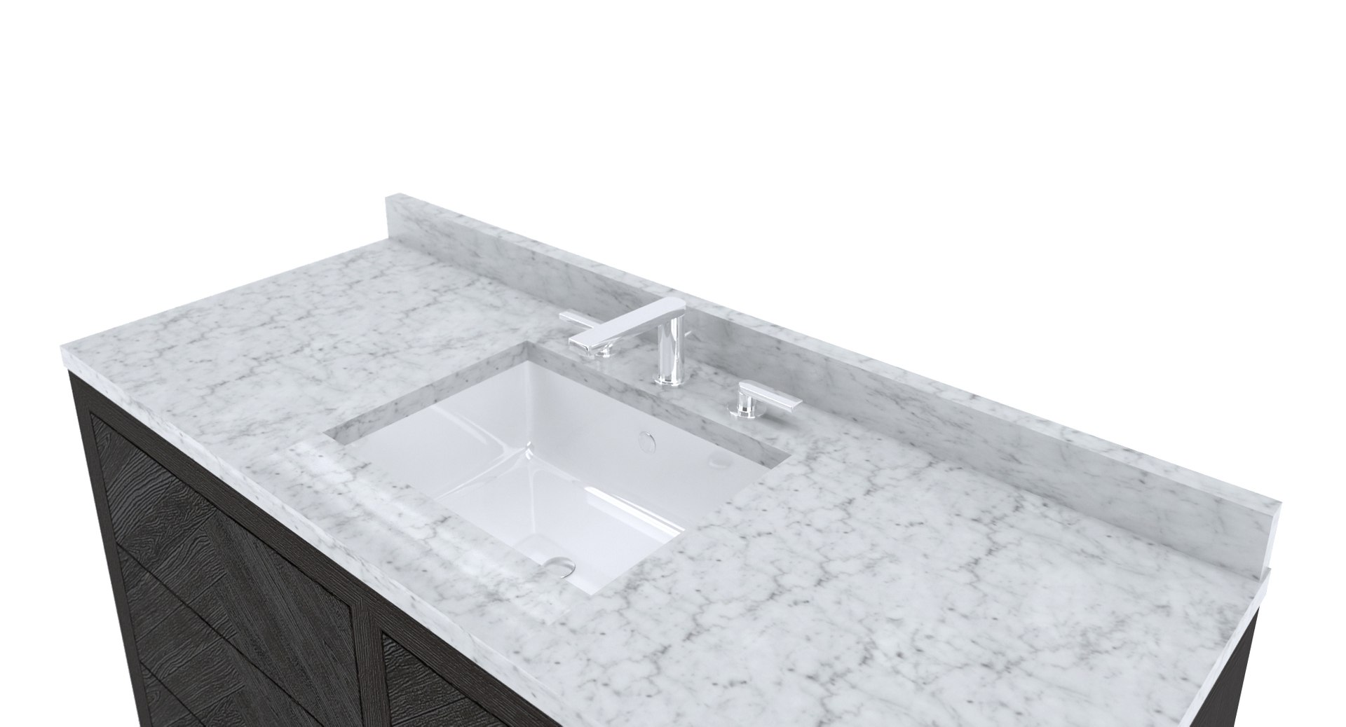 restoration hardware herringbone vanity 3d max