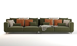 ditre italia dalton sofa 3D