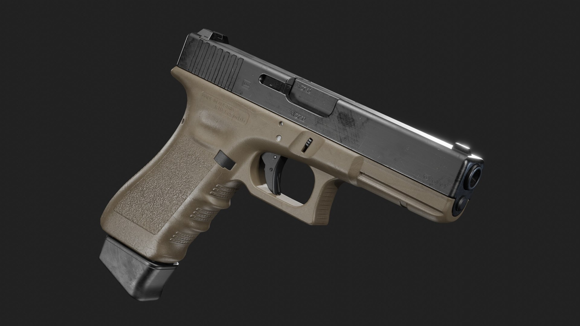 3D Glock 18 - TurboSquid 2147787