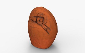 rock unreal 3D model