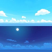 Toon-style Skydome/Skybox