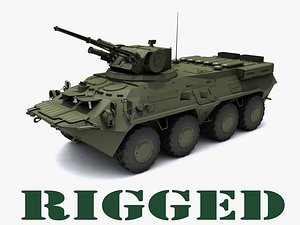 BTR 3 Rigged