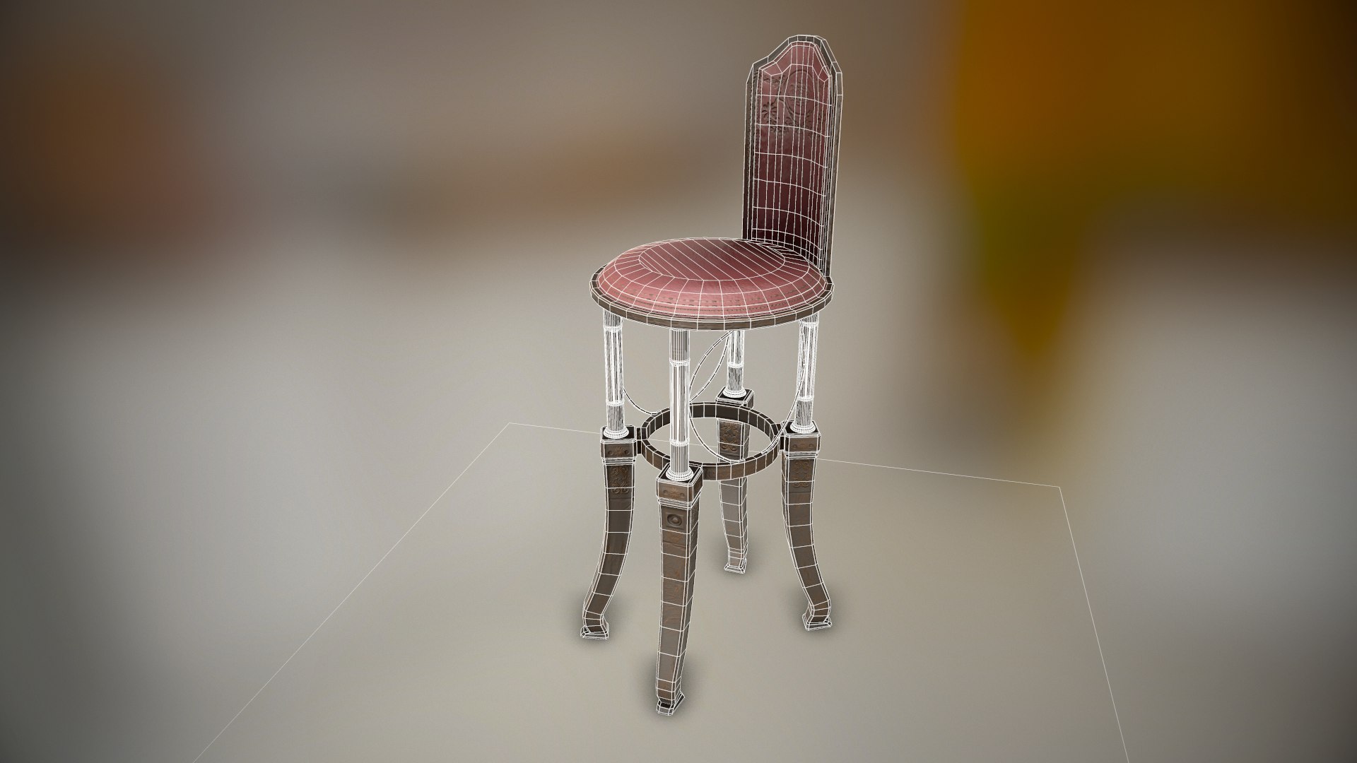 3D Model Barstool - TurboSquid 2103560