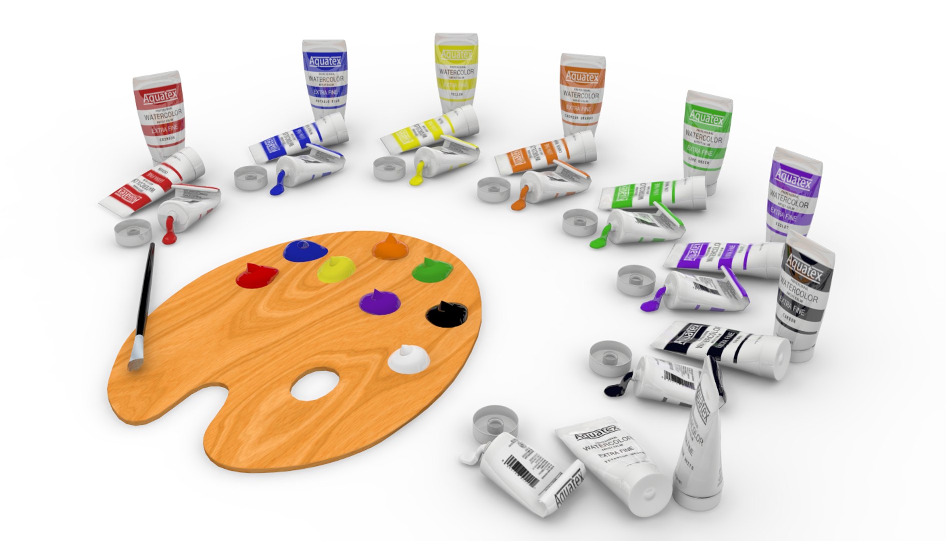 paint brush palette tubes 3D model https://p.turbosquid.com/ts-thumb/1P/flgRyE/VoAVcEL3/render_20010/png/1543616246/1920x1080/fit_q87/5aaa69c4e2624a082eef240e6c2c7c0212378dca/render_20010.jpg