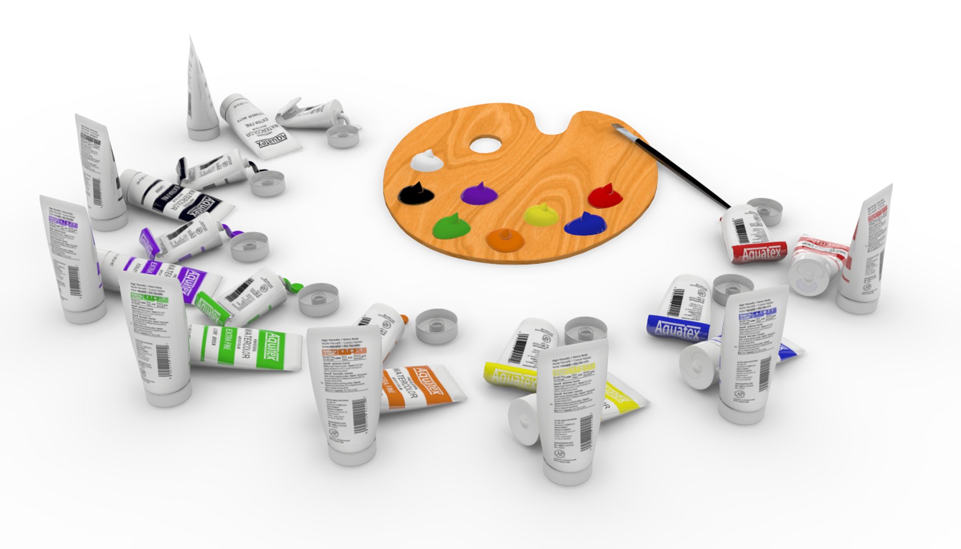 paint brush palette tubes 3D model https://p.turbosquid.com/ts-thumb/1P/flgRyE/f6x5nSCR/render_20055/png/1543616246/1920x1080/fit_q87/fa51aba8f55d8d6b3da4d9ff44fff70ad0559f21/render_20055.jpg