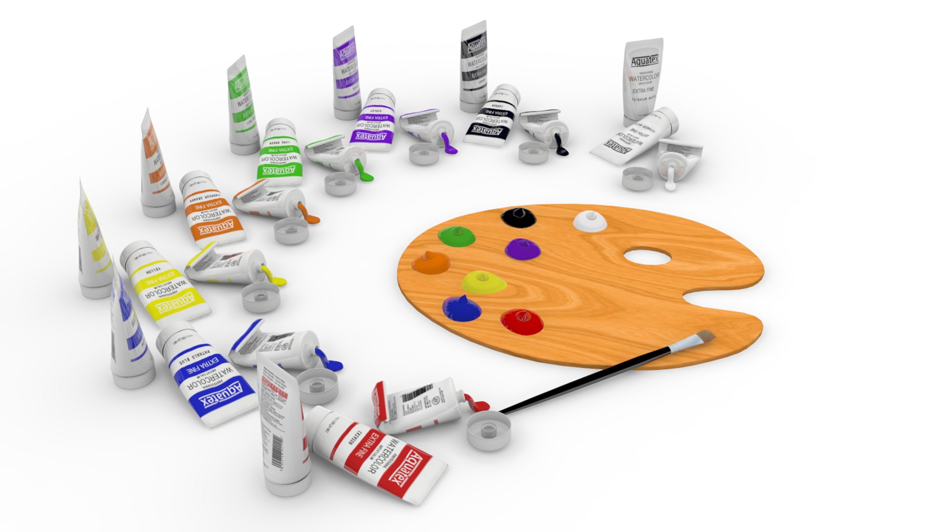 paint brush palette tubes 3D model https://p.turbosquid.com/ts-thumb/1P/flgRyE/otKvKYCy/render_20080/png/1543616246/1920x1080/fit_q87/ed1111fb69a48bd6b18a021608cd785ba55789d9/render_20080.jpg