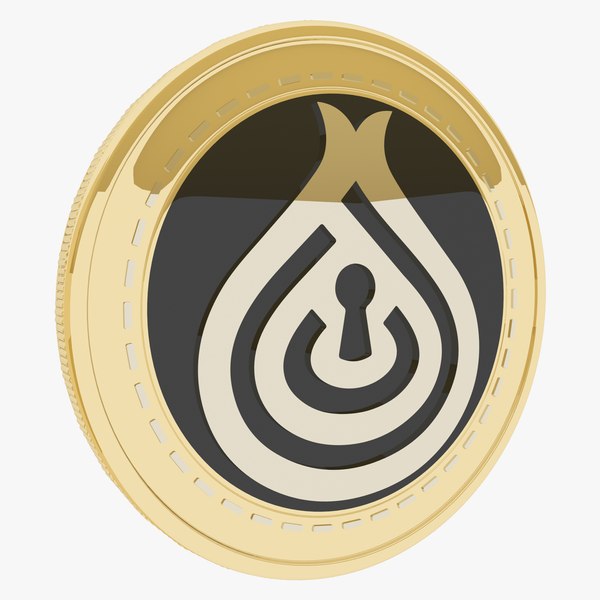 3D DeepOnion Cryptocurrency Gold Coin