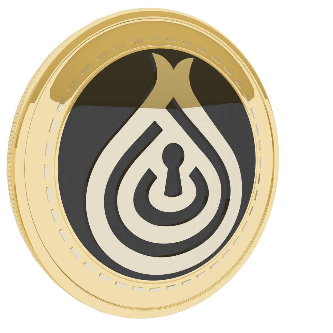 3D DeepOnion Cryptocurrency Gold Coin - TurboSquid 1784623