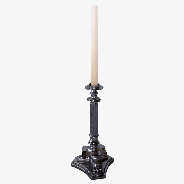 3D model medieval candle stand - TurboSquid 1705074