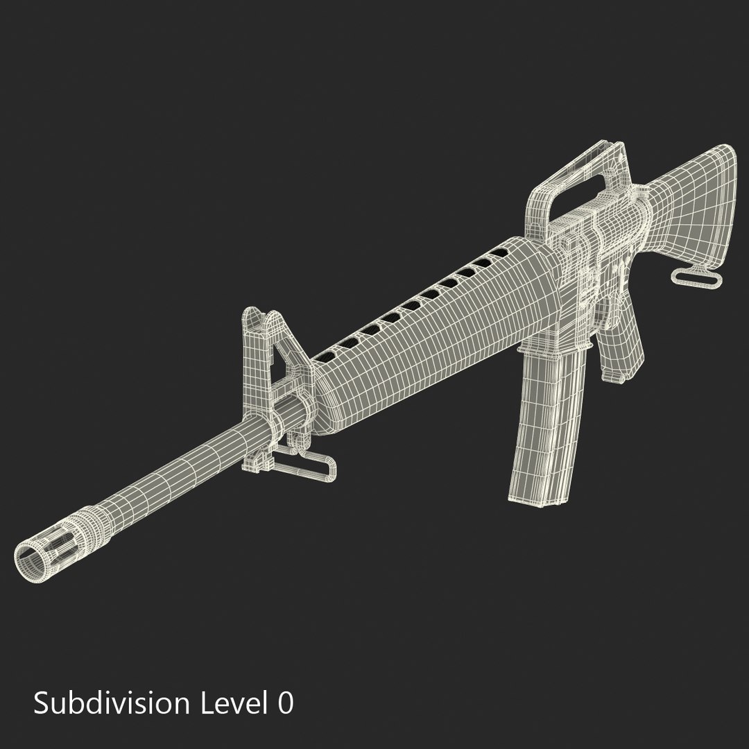 assault rifle m16 4 3d model https://p.turbosquid.com/ts-thumb/1P/pdKYd8/UBwrZUVT/3dmodelofassaultriflem1623/jpg/1441622038/1920x1080/fit_q87/c1876e3242554b6d3fd75c591118288d6a8f69cc/3dmodelofassaultriflem1623.jpg