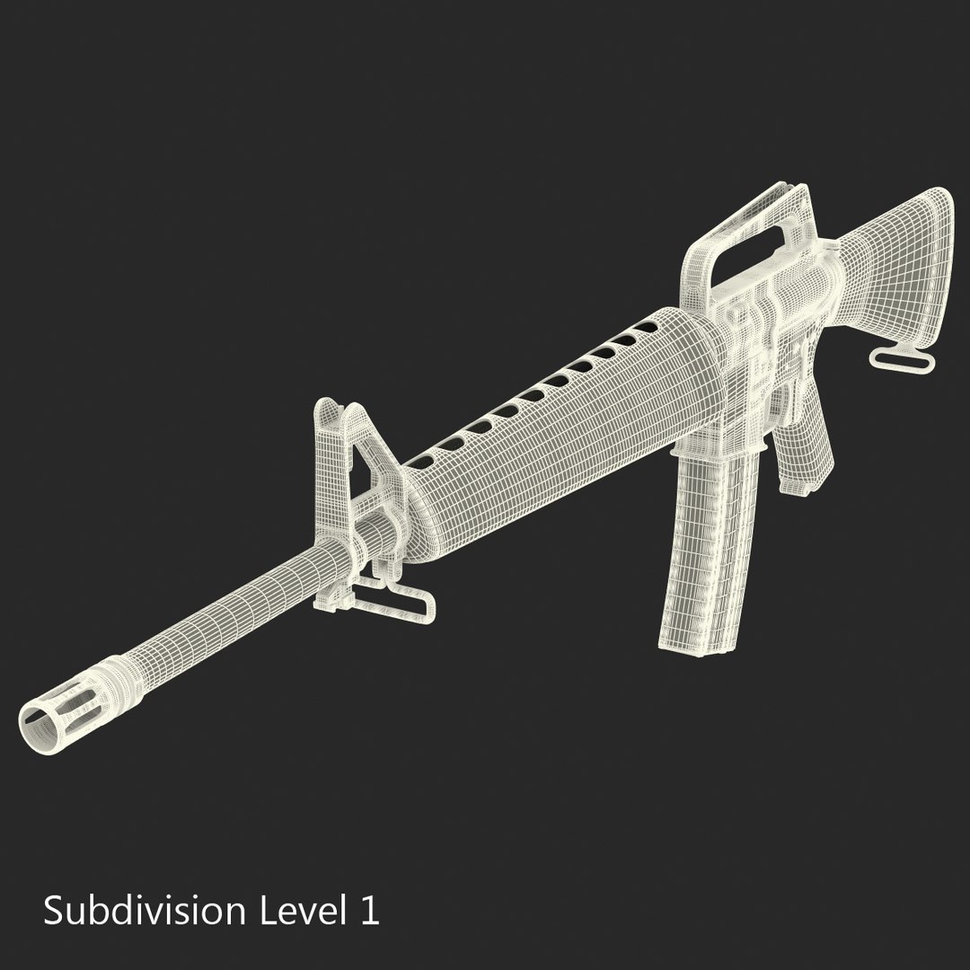 assault rifle m16 4 3d model https://p.turbosquid.com/ts-thumb/1P/pdKYd8/XHz13reR/3dmodelofassaultriflem1624/jpg/1441622038/1920x1080/fit_q87/bc5416bd23057877feb8f34dd645db5df14bdb18/3dmodelofassaultriflem1624.jpg