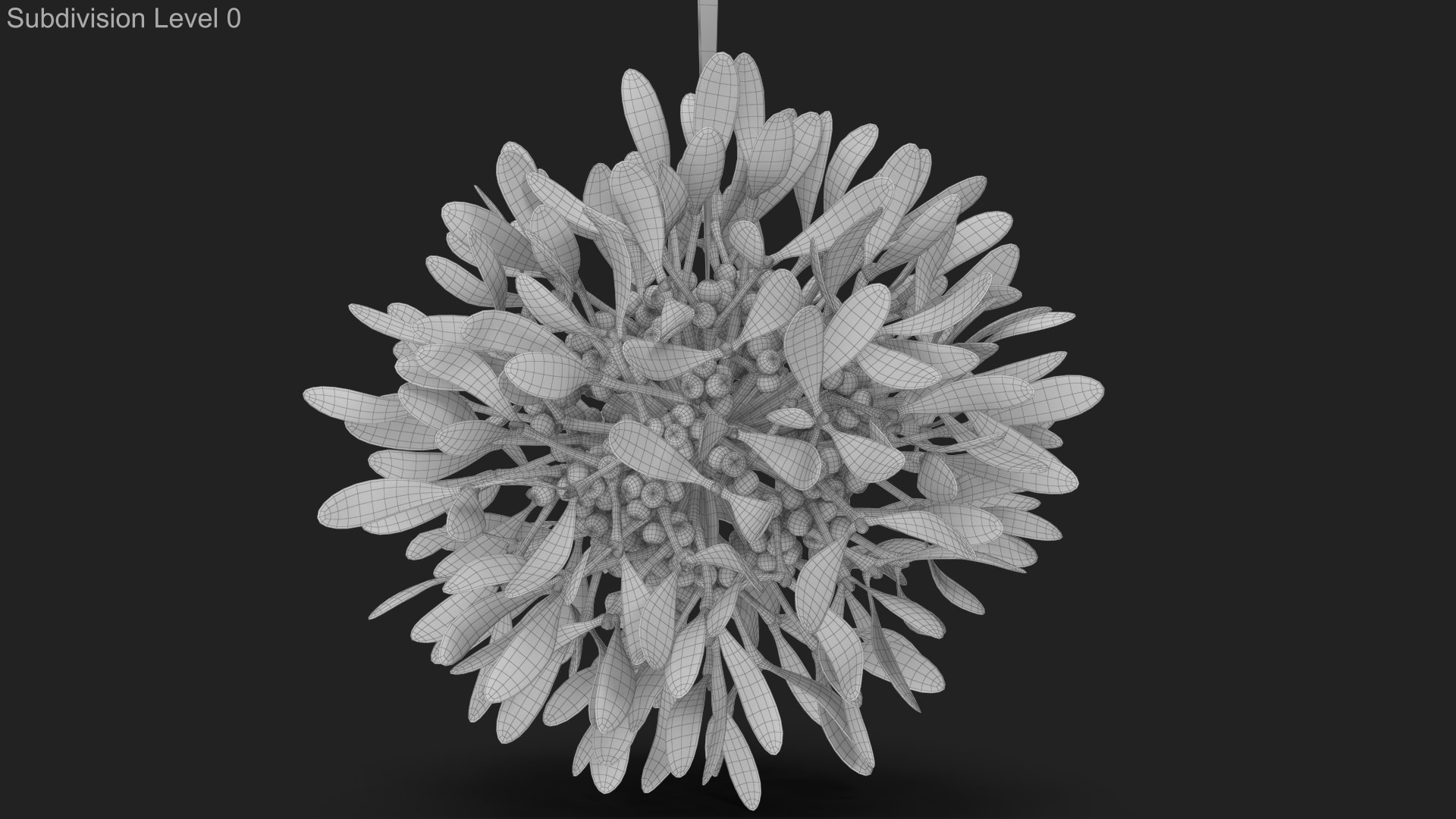 3D Mistletoe V 2 Model - TurboSquid 1804816