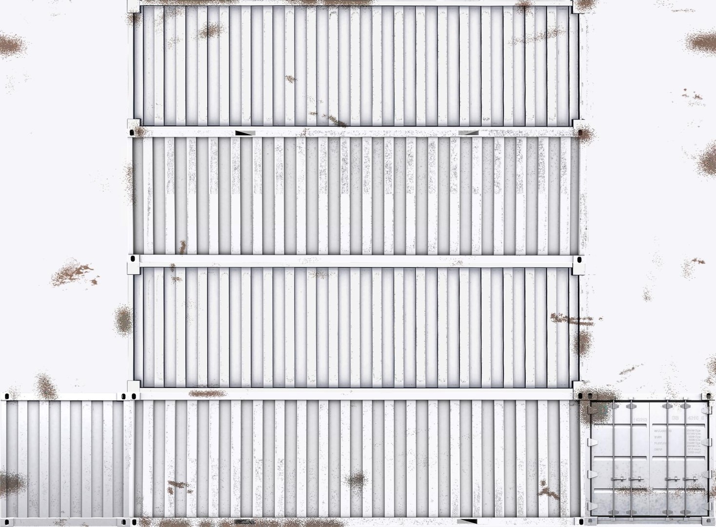 Iso Containers 3d Model