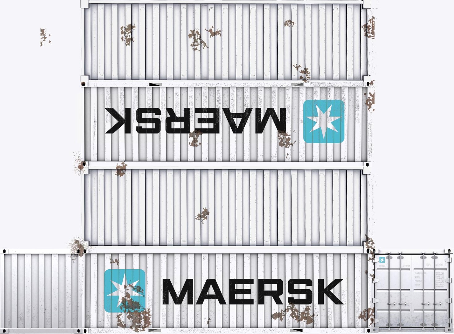 Iso Containers 3d Model