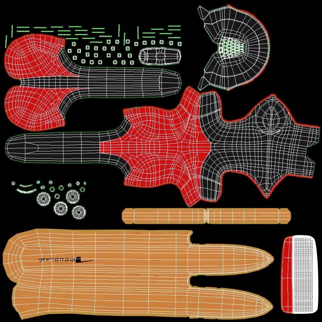 modeled mapped 3d max