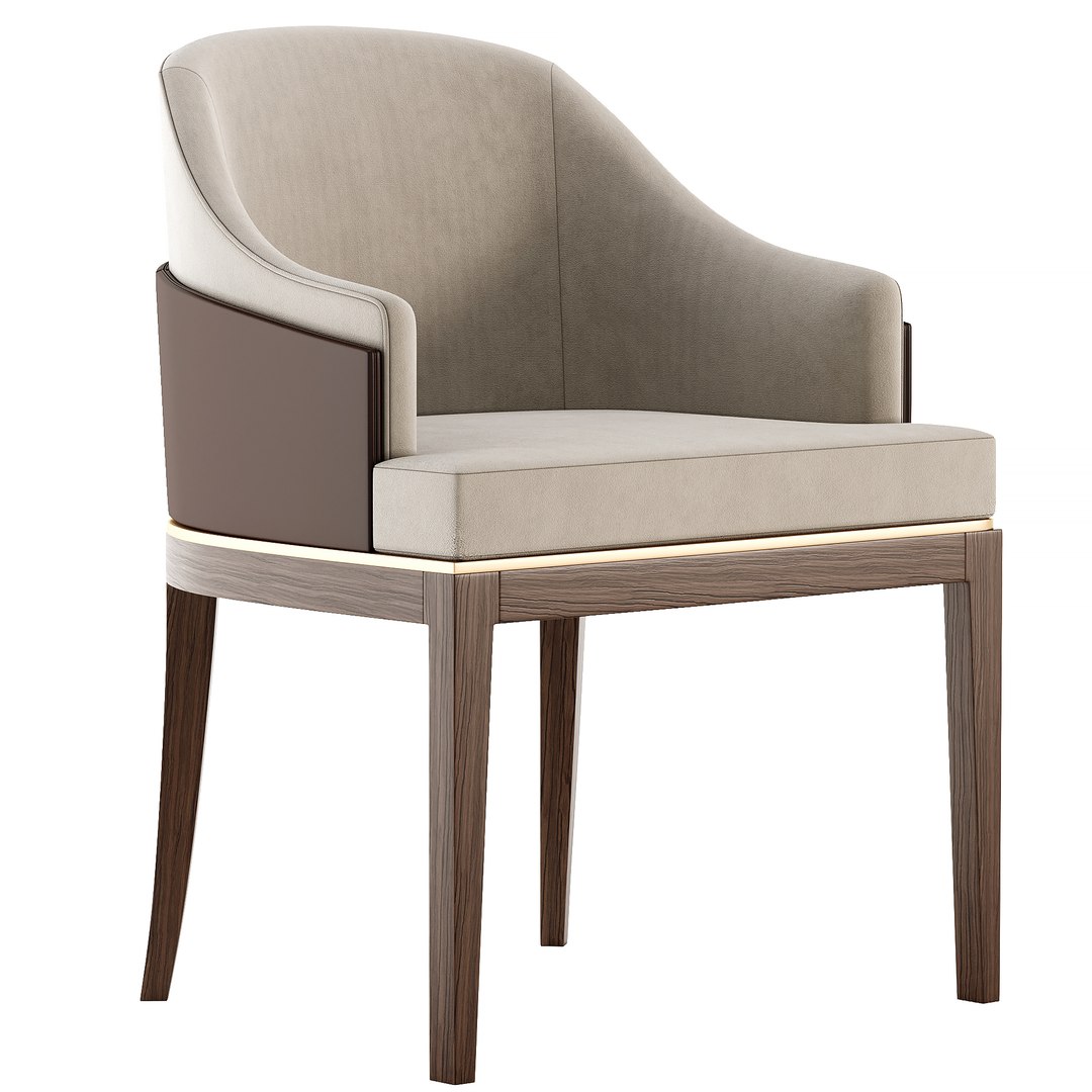 Wolfe Dining Chair Model - TurboSquid 1859685