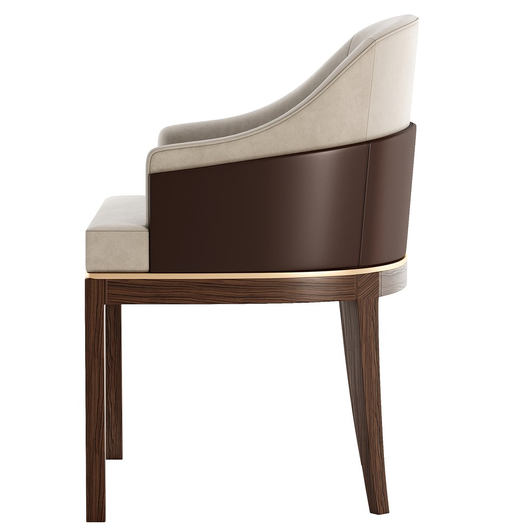 Wolfe Dining Chair Model - TurboSquid 1859685