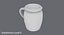 Ceramic Mugs Tall Beige