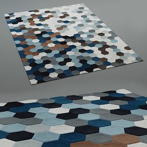 carpet rug 3d model