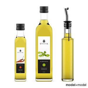 Olive oil bottles