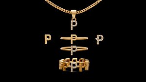 letter p set