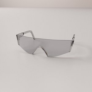 safety glass v2 3D