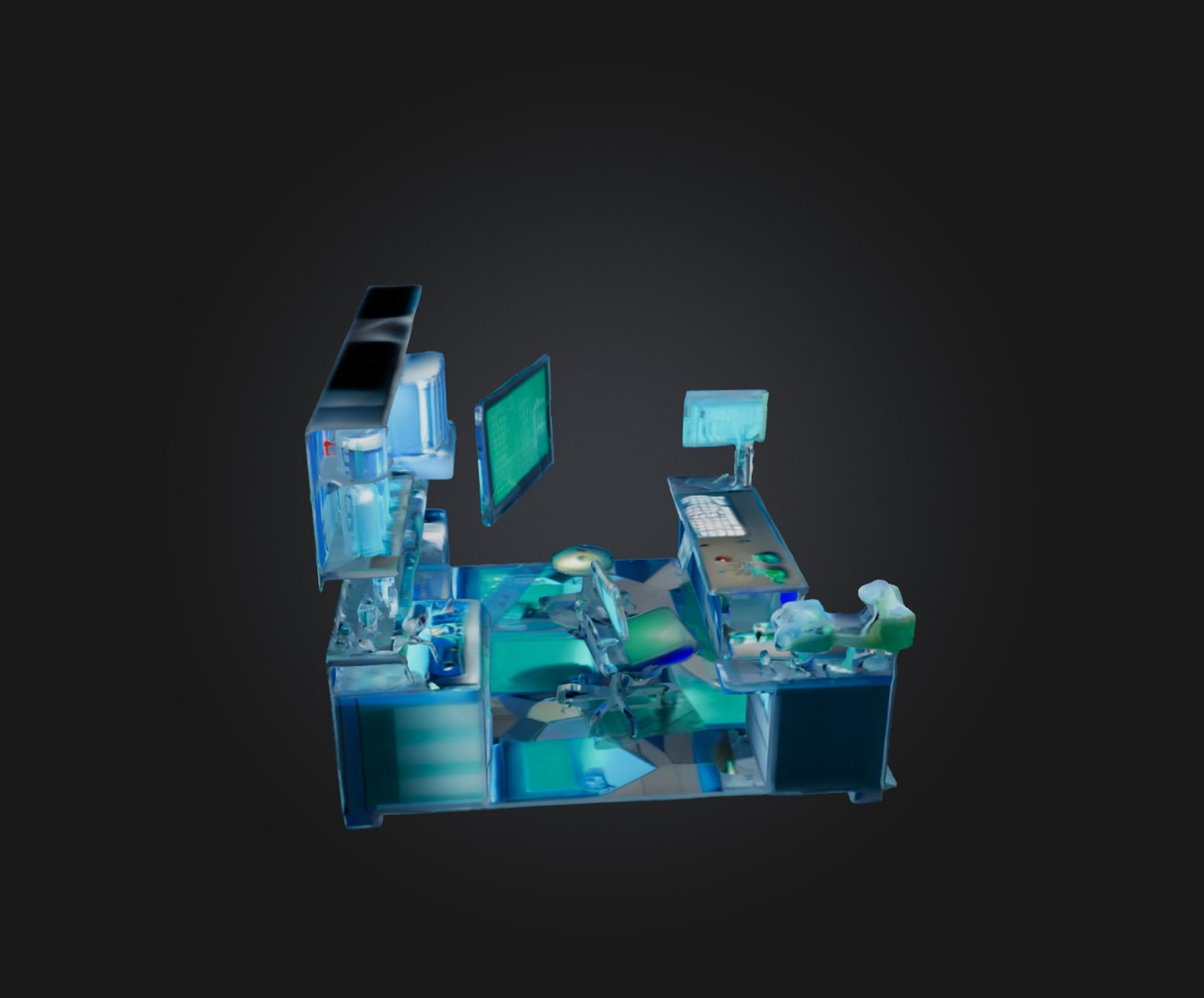 Laboratory Model - TurboSquid 2285340
