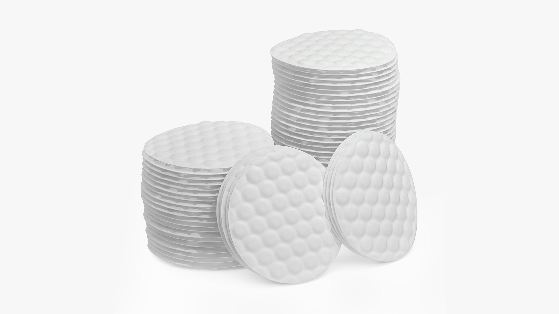 Cosmetic Cotton Pads 3D model - TurboSquid 2051063