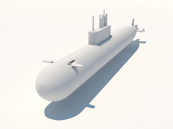 Modelo 3d Submarino Soviético K-278 Komsomolets - TurboSquid 1059496