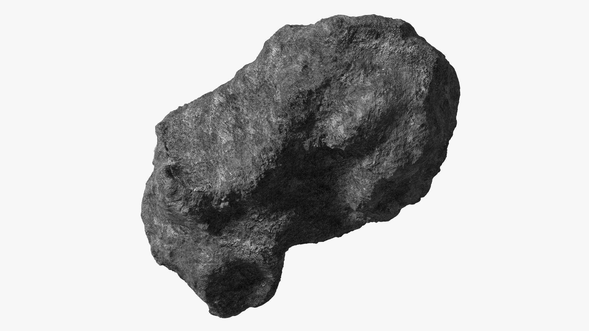 Chondrite Asteroid 3D model preview