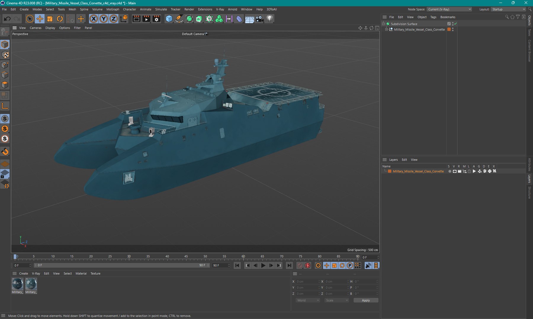 3D Military Missile Vessel Class Corvette https://p.turbosquid.com/ts-thumb/1Q/DjFehP/Mq/military_missile_vessel_class_corvette_1001/jpg/1744802185/1920x1080/fit_q87/11134a3ee54f6c5358bb438a3a2e2d4704c6a284/military_missile_vessel_class_corvette_1001.jpg