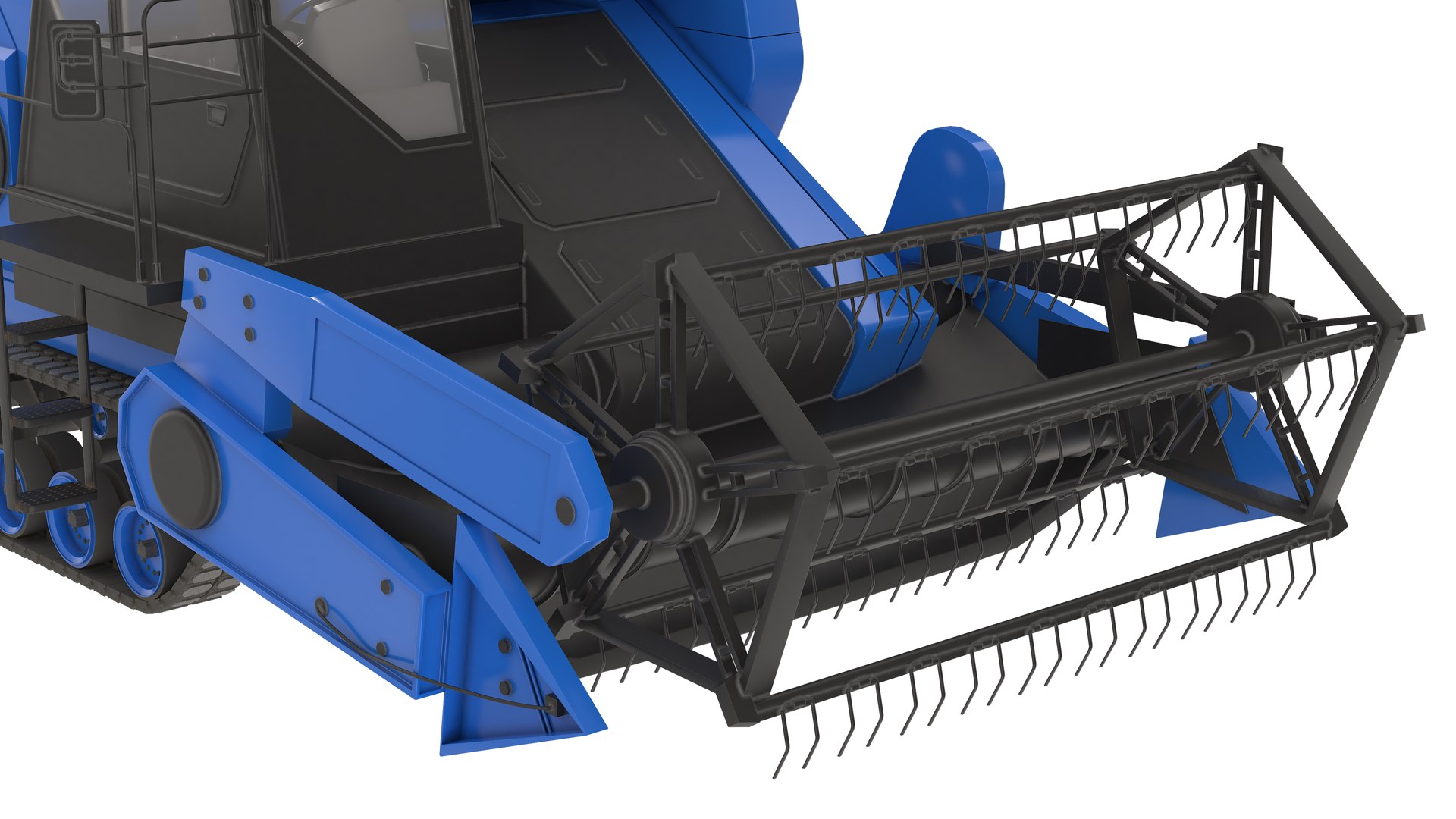 3D Combine Harvester - TurboSquid 2282886
